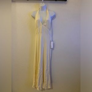 White J Crew wedding dress